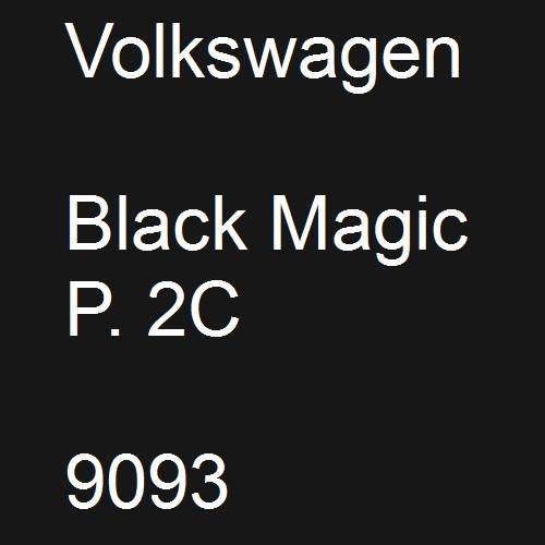 Volkswagen, Black Magic P. 2C, 9093.